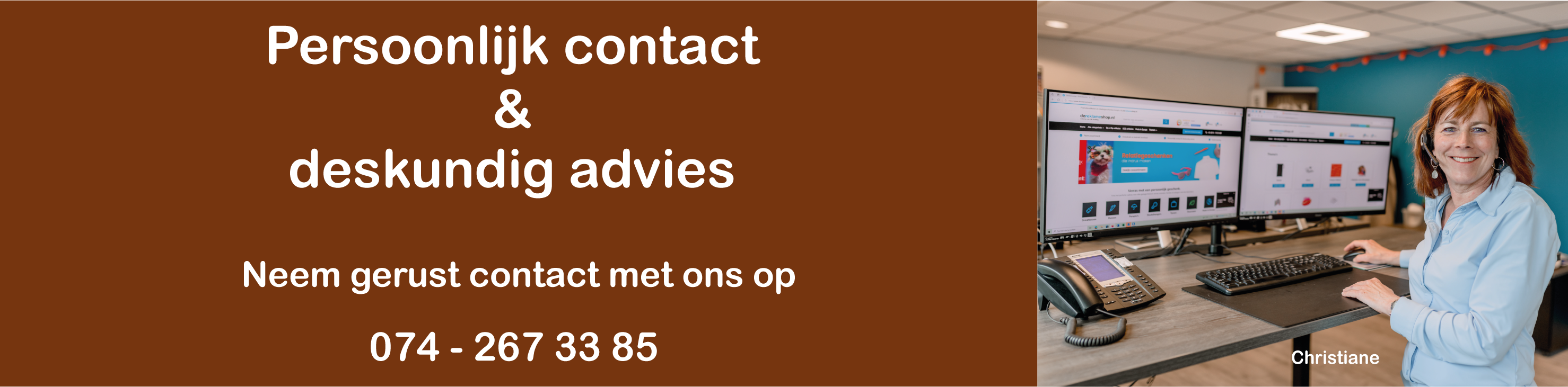 Persoonlijk & Deskundig advies dereklameshop 